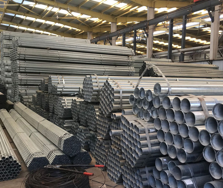 察布查尔q235b热镀锌带钢管